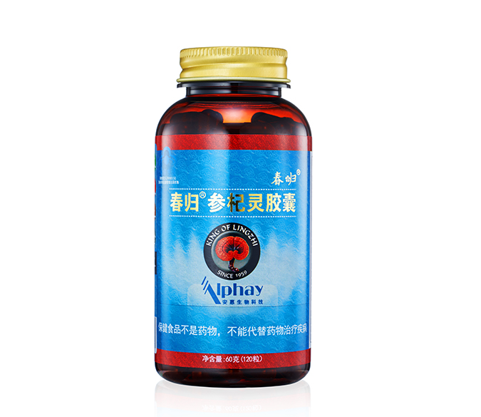春歸&reg;參杞靈膠囊